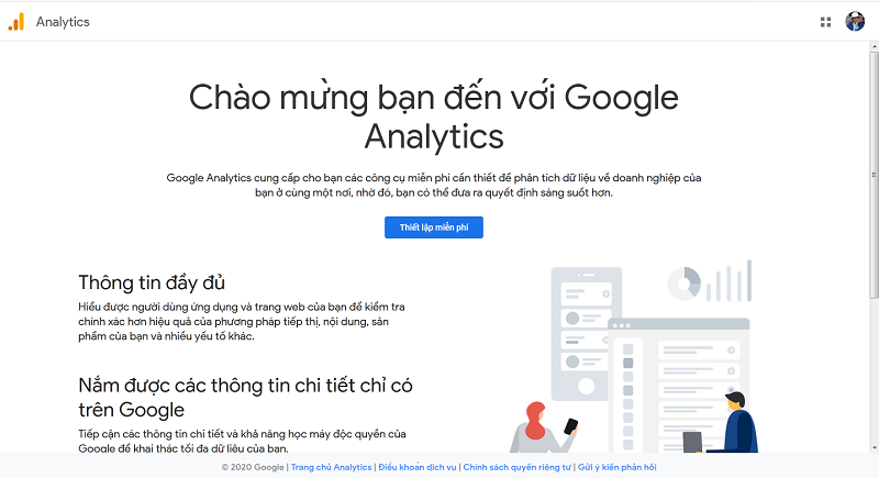 Hướng dẫn cài đặt google analytics