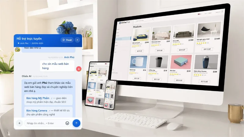 Thiết kế website tích hợp AI: Chi phí và lợi ích nhận được