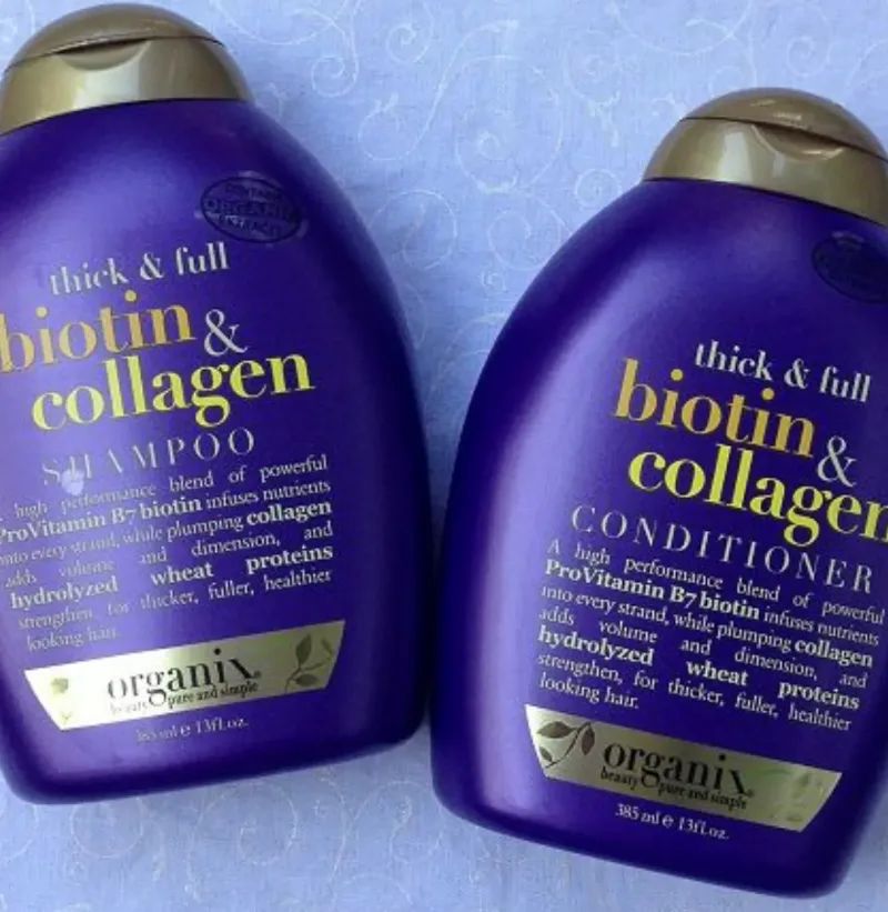 Sở Hữu Mái Tóc Chắc Khoẻ với Combo Bộ Dầu Gội và Xả Biotin & Collagen Ogx