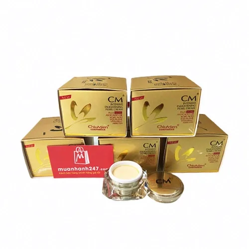 Kem Cm Ngọc Trai Đỏ Dưỡng Trắng Da - Trị Nám - Tàn Nhang