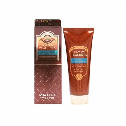 3w Clinic Premium Placenta Sữa Rửa Mặt Nhau Thai Cừu