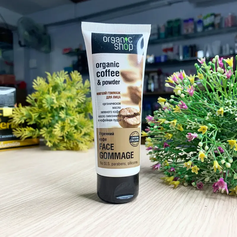 Kem Tẩy Da Chết ở Mặt Organic Shop