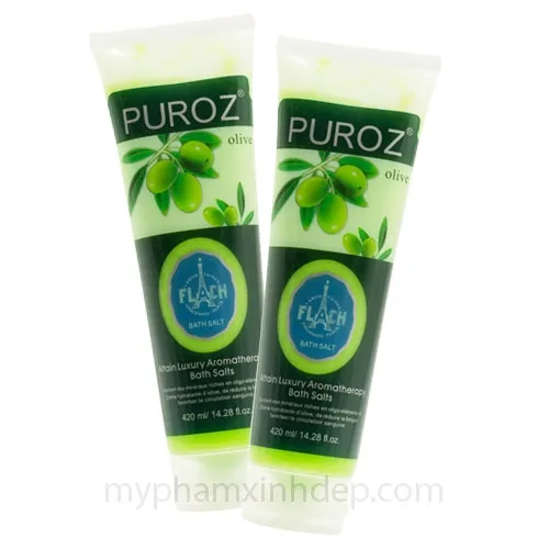 Muối Tắm Tẩy Thâm Đen Puroz của Pháp
