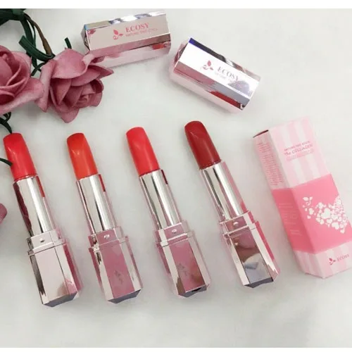 Son Môi Ecosy Nature Tint Stick the Collagen Hàn Quốc