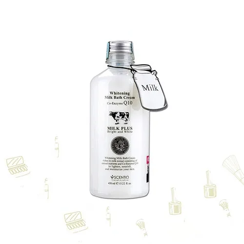 Sữa Tắm Beauty Buffet Scentio Milk Plus Whitening Q10 Bath Cream
