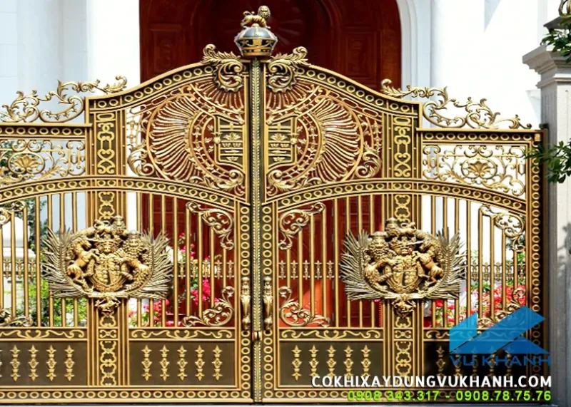 Cổng Hợp Kim Nhôm Hai Cánh
