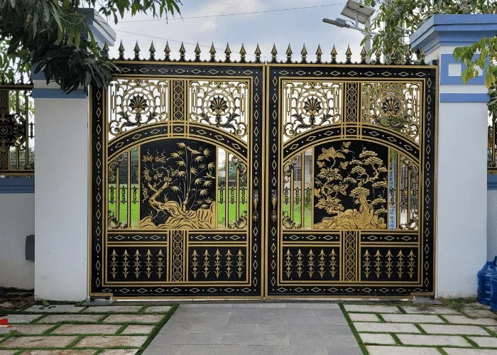 Cửa cổng cổ điển 059