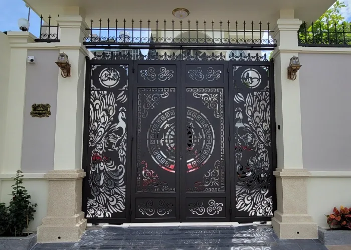 Cửa Cổng Sắt Hiện Đại