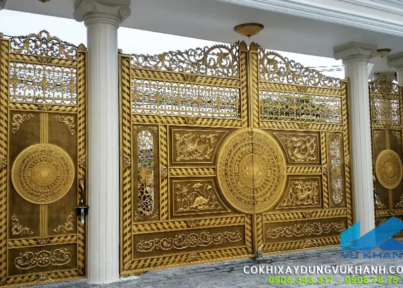 Mẫu cửa cổng đẹp