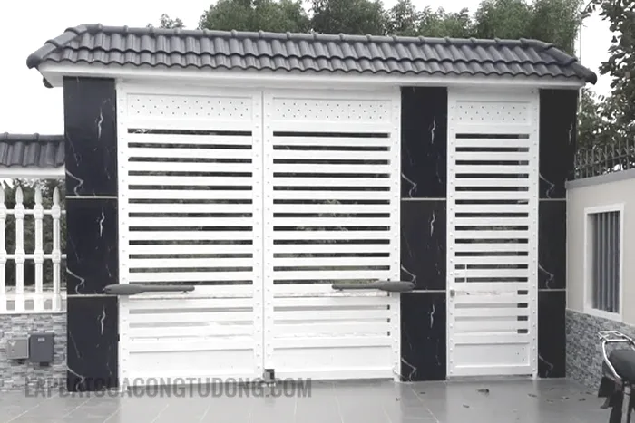 Cổng Xoay Tự Động hai cánh