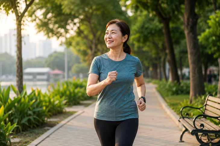 U50 chỉ đi bộ thôi có đủ không?