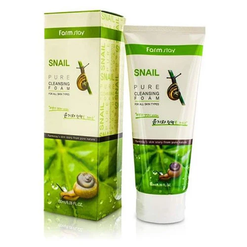 Sữa Rửa Mặt Farm Stay Chiết Xuât Ốc Sên 180ml