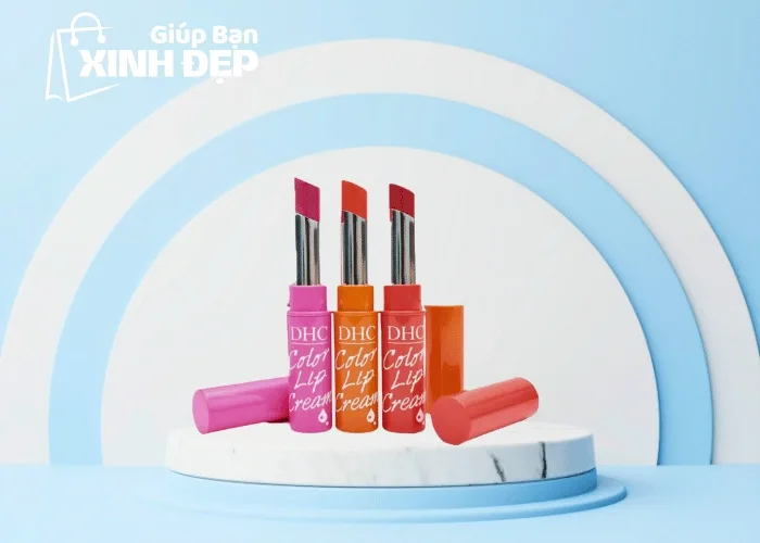 Son dưỡng có màu DHC Color Lip Cream của Nhật Bản