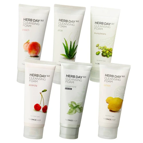 Sữa Rửa Mặt The Face Shop Herb Day 365 Cleansing Foam