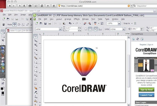 3) CorelDraw