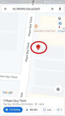 I. Cách ghim địa chỉ trên google map