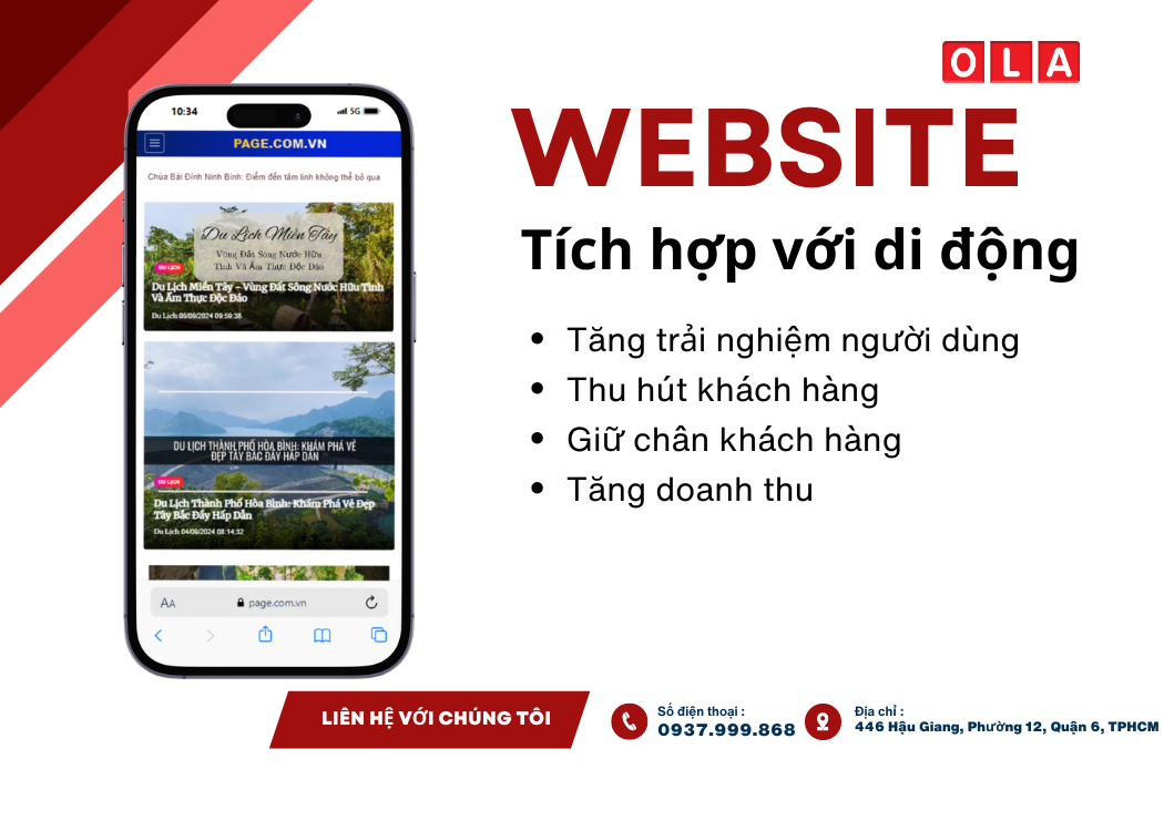 Tại sao doanh nghiệp nên thiết kế website tương thích di động ?